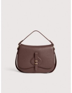 Borsa a mano in pelle con micro grana Coccinelle Mavery Medium – Berry - foto 1