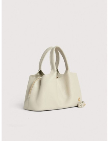 Borsa a mano in pelle con grana Coccinelle Nell Medium – Eucalipto - foto 2