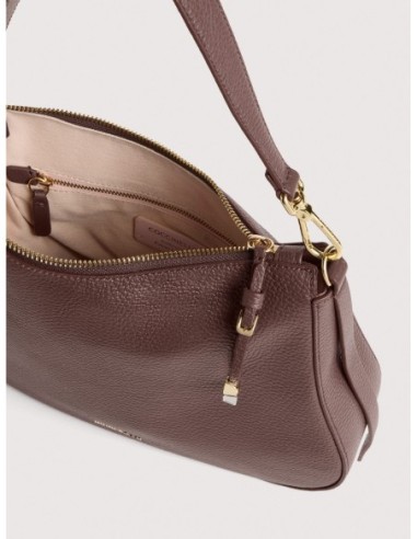 Borsa hobo in pelle con grana Coccinelle Nory Small – Berry - foto 3
