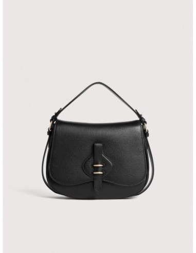 Borsa a mano in pelle con micro grana Coccinelle Mavery Medium – Noir - foto 1