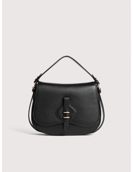 Borsa a mano in pelle con micro grana Coccinelle Mavery Medium – Noir - foto 1