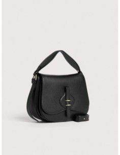 Borsa a mano in pelle con micro grana Coccinelle Mavery Medium – Noir - foto 1 2