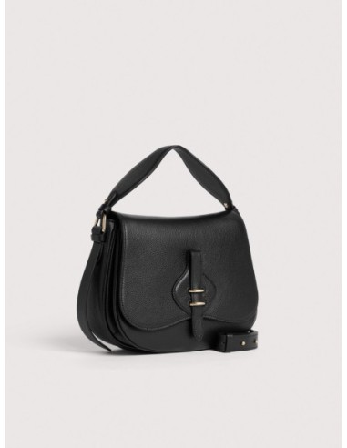 Borsa a mano in pelle con micro grana Coccinelle Mavery Medium – Noir - foto 2