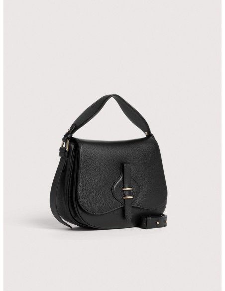 Borsa a mano in pelle con micro grana Coccinelle Mavery Medium – Noir - foto 2