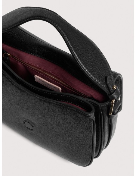 Borsa a mano in pelle con micro grana Coccinelle Mavery Medium – Noir - foto 3