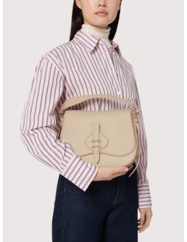 Borsa a mano in pelle con micro grana Coccinelle Mavery Medium – Noir - foto 5