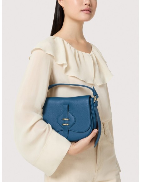 Borsa a mano in pelle con micro grana Coccinelle Mavery Small – Noir - foto 5