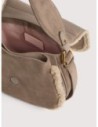 Borsa a mano in camoscio ed ecopelliccia Coccinelle Mavery Small – Warm Taupe Borsa a mano in camoscio ed ecopelliccia Coccinelle Mavery Small – Warm Taupe