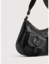 Borsa a spalla in pelle con grana Coccinelle Mavery Pocket Medium – Noir Borsa a spalla in pelle con grana Coccinelle Mavery Pocket Medium – Noir