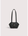 Borsa a spalla compatta in pelle con grana Coccinelle Mavery Pocket Small – Noir Borsa a spalla compatta in pelle con grana Coccinelle Mavery Pocket Small – Noir