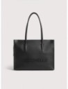 Borsa shopping in pelle con grana Coccinelle Myrtha26 Medium – Noir Borsa shopping in pelle con grana Coccinelle Myrtha26 Medium – Noir