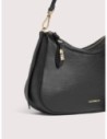 Borsa hobo in pelle con grana Coccinelle Nory Small – Noir