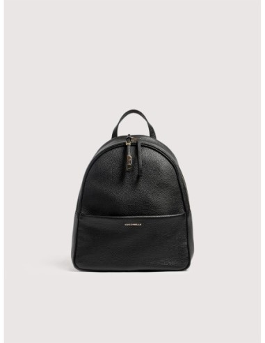 Zaino in pelle con grana Coccinelle Nory Medium – Noir - foto 1