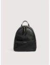Zaino in pelle con grana Coccinelle Nory Medium – Noir