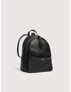 Zaino in pelle con grana Coccinelle Nory Medium – Noir - foto 1 2