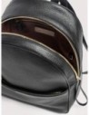 Zaino in pelle con grana Coccinelle Nory Medium – Noir