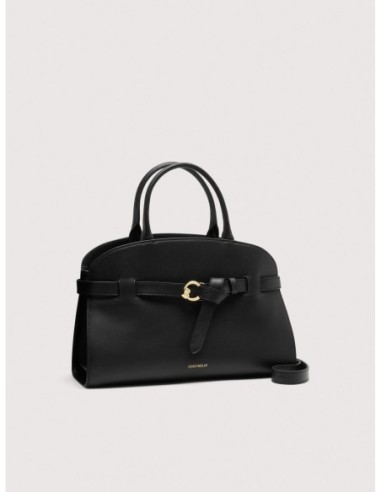 Borsa a mano in pelle liscia Coccinelle Sabine Medium – Noir - foto 2