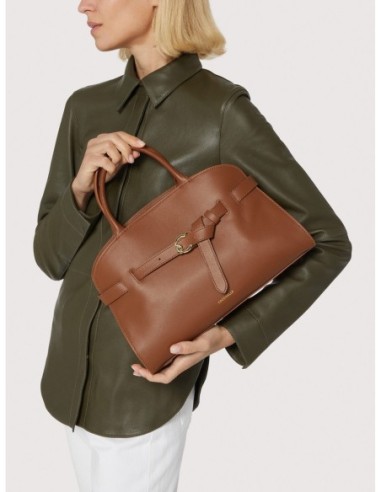 Borsa a mano in pelle liscia Coccinelle Sabine Medium – Noir - foto 6