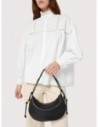 Borsa a spalla in pelle con grana Coccinelle Thess Small – Noir Borsa a spalla in pelle con grana Coccinelle Thess Small – Noir