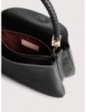Borsa a mano in pelle con grana Coccinelle Tiggy Small – Noir