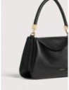 Borsa a mano in pelle con grana Coccinelle Tiggy Small – Noir