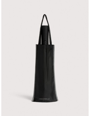 Ombrello automatico in nylon Coccinelle Smart to Go – Noir - foto 2