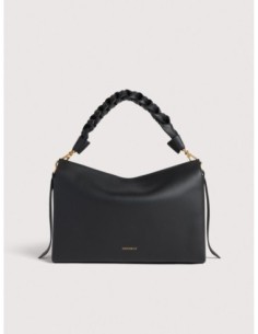 Borsa a spalla in pelle double Coccinelle Boheme Medium – Noir/Cognac - foto 1