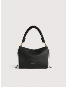 Borsa a mano in pelle double Coccinelle Boheme Small – Noir/Cognac - foto 1