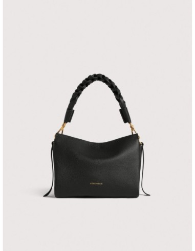 Borsa a mano in pelle double Coccinelle Boheme Small – Noir/Cognac - foto 1