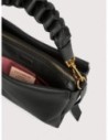 Borsa a mano in pelle double Coccinelle Boheme Small – Noir/Cognac