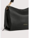 Borsa a mano in pelle double Coccinelle Boheme Small – Noir/Cognac