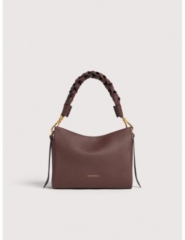 Borsa a mano in pelle double Coccinelle Boheme Small – Berry/Winter Rose - foto 1