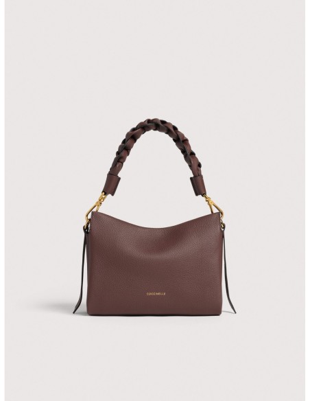 Borsa a mano in pelle double Coccinelle Boheme Small – Berry/Winter Rose - foto 1