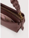 Borsa a mano in pelle double Coccinelle Boheme Small – Berry/Winter Rose
