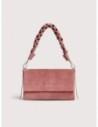 Borsa a spalla in camoscio Coccinelle Boheme Small – Winter Rose
