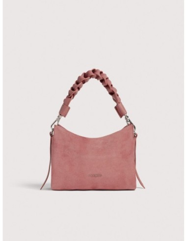 Borsa a mano in camoscio Coccinelle Boheme Small – Winter Rose - foto 1