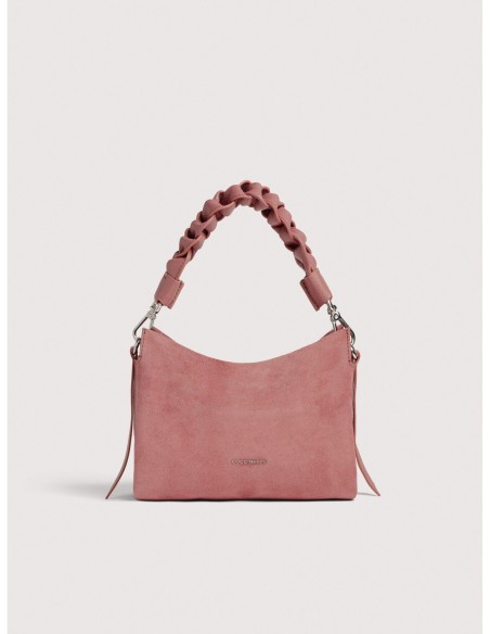 Borsa a mano in camoscio Coccinelle Boheme Small – Winter Rose - foto 1