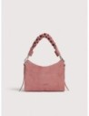 Borsa a mano in camoscio Coccinelle Boheme Small – Winter Rose Borsa a mano in camoscio Coccinelle Boheme Small – Winter Rose