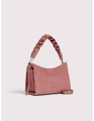 Borsa a mano in camoscio Coccinelle Boheme Small – Winter Rose - foto 2