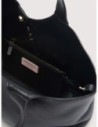 Borsa shopping in pelle con grana Coccinelle C-Easy Large – Noir