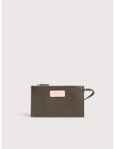Borsa shopping in pelle con grana Coccinelle C-Easy Large – Fango - foto 5