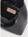Borsa a mano in pelle con grana Coccinelle C-Easy Small – Noir