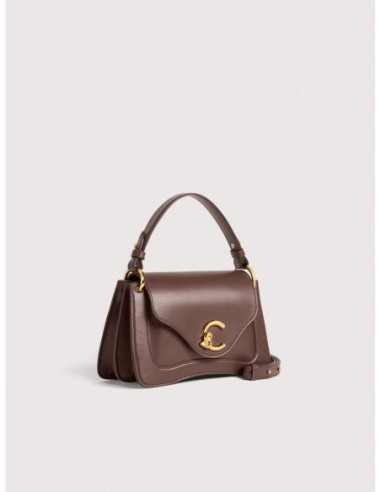 Borsa a mano in pelle liscia Coccinelle C-Me Small – Berry - foto 2