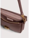 Borsa baguette in pelle con grana Coccinelle C-Me Lock Medium – Berry Borsa baguette in pelle con grana Coccinelle C-Me Lock Medium – Berry