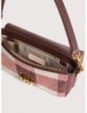 Borsa baguette in camoscio vichy patchwork Coccinelle C-Me Lock Medium – Multicolor Winter Rose/Berry Borsa baguette in camoscio vichy patchwork Coccinelle C-Me Lock Medium – Multicolor Winter Rose/Berry