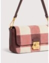 Borsa baguette in camoscio vichy patchwork Coccinelle C-Me Lock Medium – Multicolor Winter Rose/Berry Borsa baguette in camoscio vichy patchwork Coccinelle C-Me Lock Medium – Multicolor Winter Rose/Berry