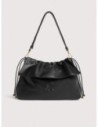 Borsa a spalla in pelle liscia Coccinelle Lidia Medium – Noir Borsa a spalla in pelle liscia Coccinelle Lidia Medium – Noir