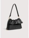 Borsa a spalla in pelle liscia Coccinelle Lidia Small – Noir