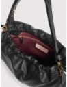 Borsa a spalla in pelle liscia Coccinelle Lidia Small – Noir