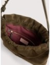 Borsa a spalla piatta in camoscio Coccinelle Lidia Medium – Fango Borsa a spalla piatta in camoscio Coccinelle Lidia Medium – Fango